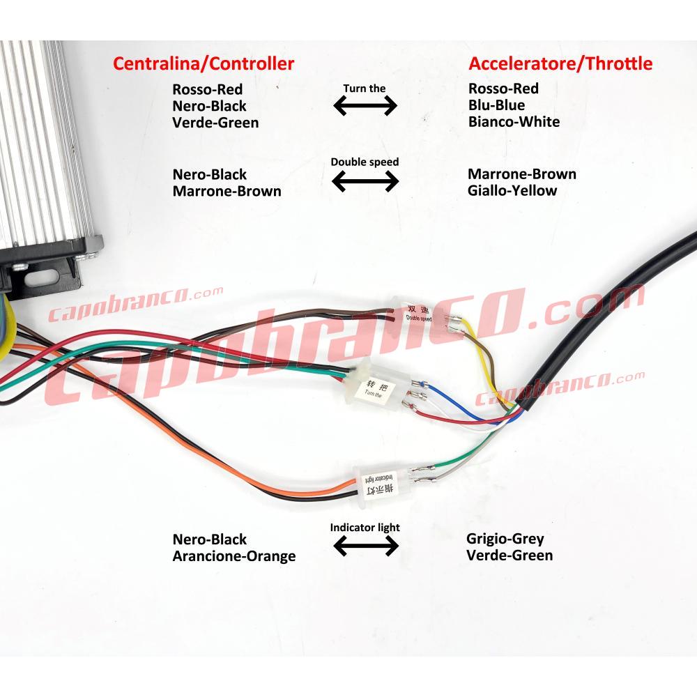 Baverta Acceleratore Monopattino Elettrico Accessori Controllo Acceleratore  Connettore Thumb Throttle E-Bike Acceleratore Destro/Sinistra Staffa per