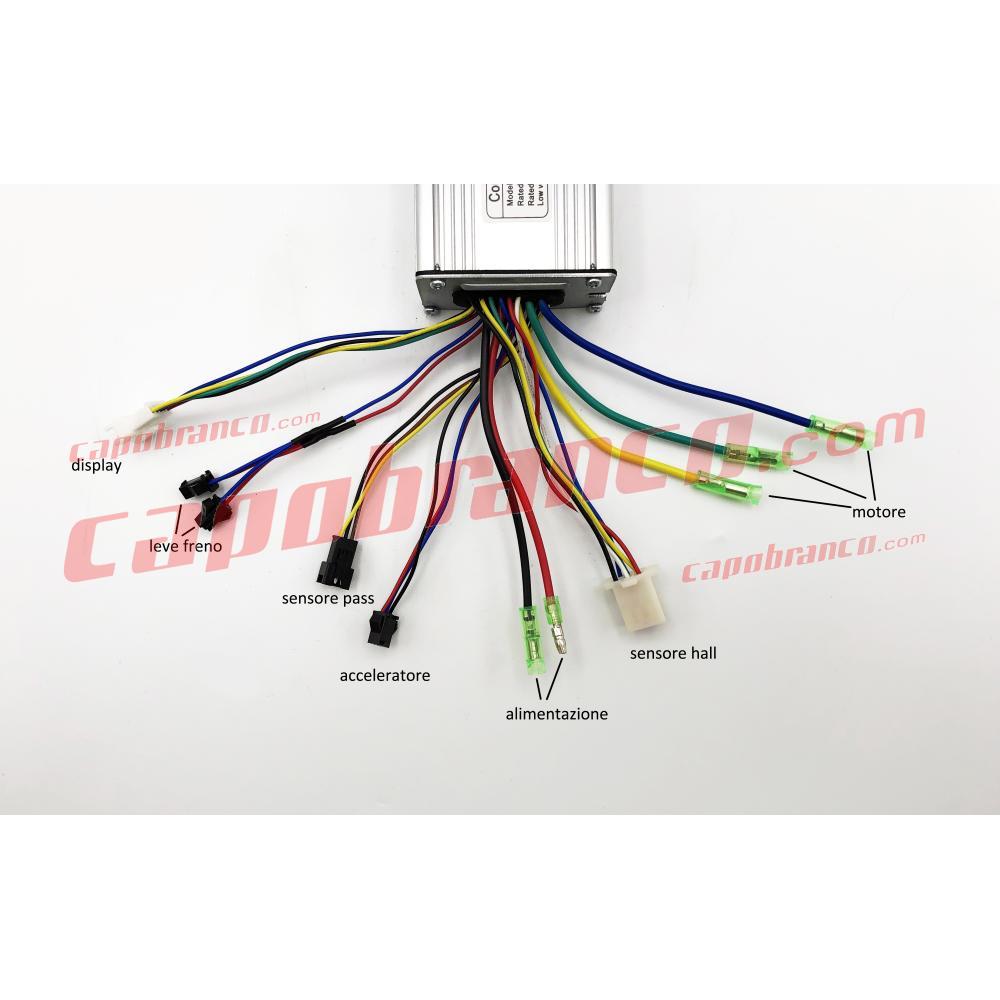 Acceleratore 48 Volt - Monopattino Elettrico, Bici Elettrica, E-Bike, quad