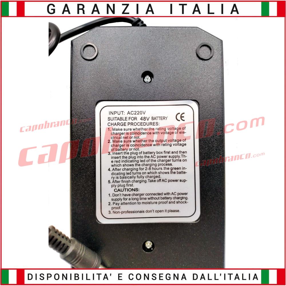 Carica batterie 48v potenziato, ricambio per monopattino elettrico