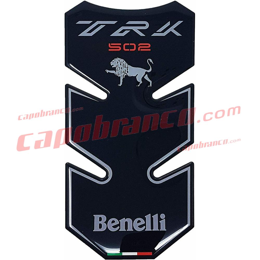 QUATTROERRE COD.18231 PARASERBATOIO TANK PAD ADESIVO 3D NERO PER MOTO  BENELLI