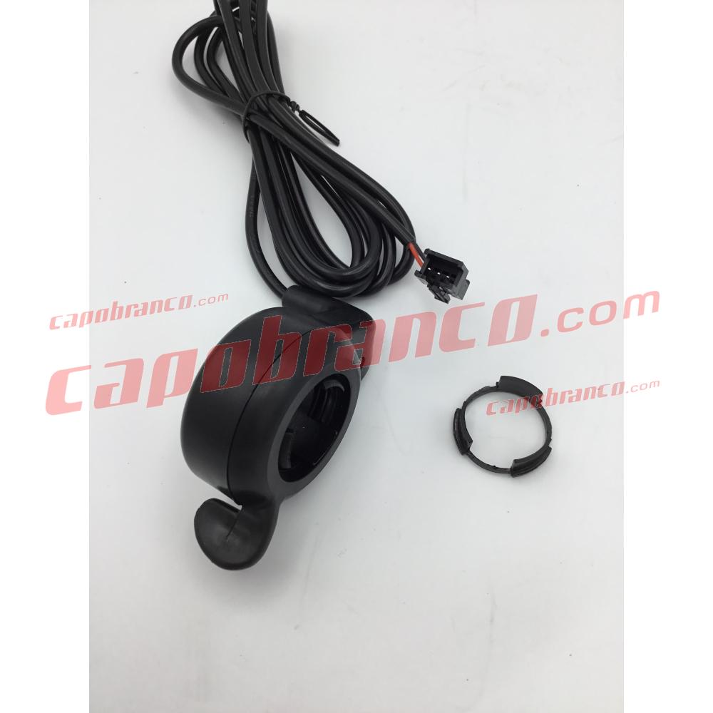 Baverta Acceleratore Monopattino Elettrico Accessori Controllo Acceleratore  Connettore Thumb Throttle E-Bike Acceleratore Destro/Sinistra Staffa per