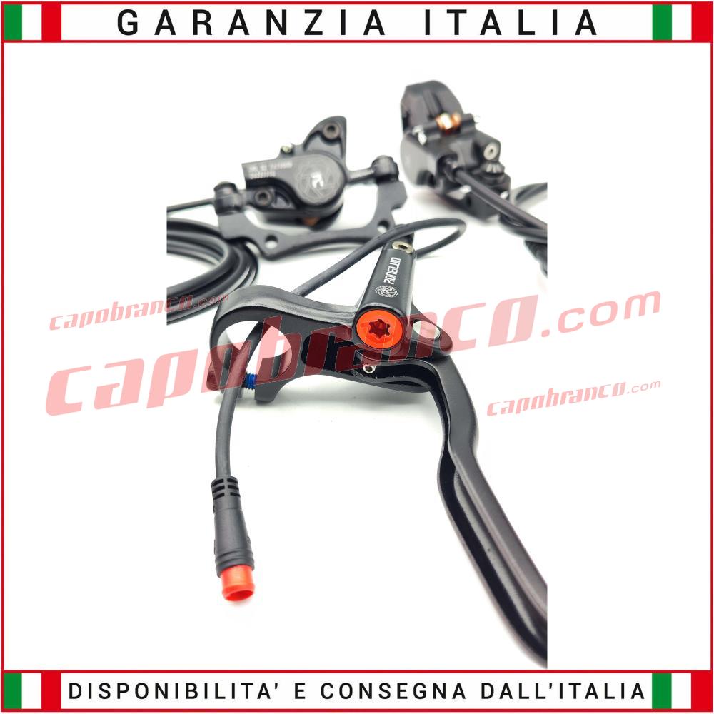 Capobranco Shop - Prodotto: KITRONGLUN01 - Kit freni idraulici ebike bici  elettrica RONGLUN - Capobranco (RICAMBI BICI ELETTRICHE - Freni);