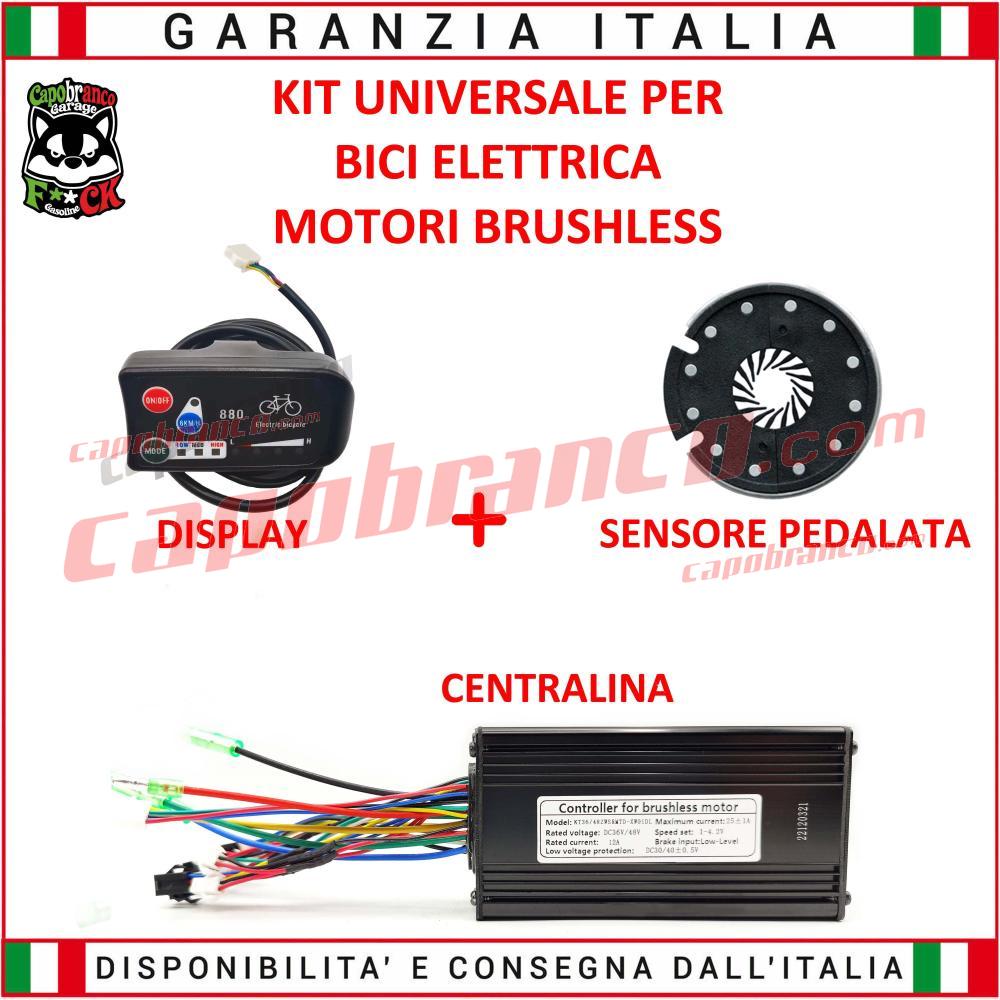 Display Acceleratore Centralina monopattino bici elettrica motori brushless  800w