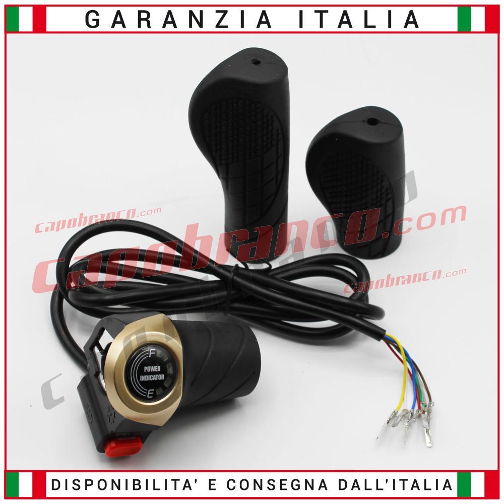 Capobranco Shop - Prodotto: MN02070 - Acceleratore 48 Volt - Monopattino  elettrico / Bicicletta elettrica - Capobranco (RICAMBI MONOPATTINI ELETTRICI  - Acceleratori);