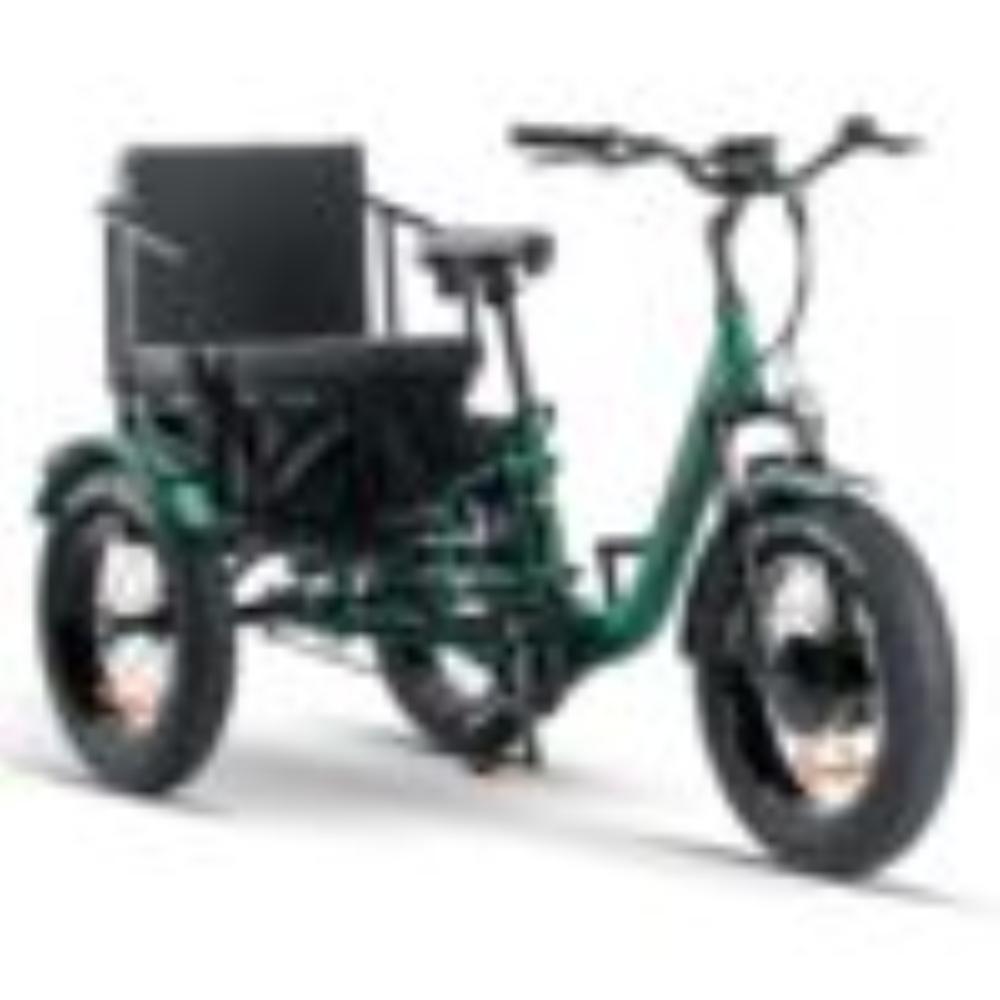 Bici 3 Ruote Z-TECH 48V 500W Motore Anteriore Colore Nero