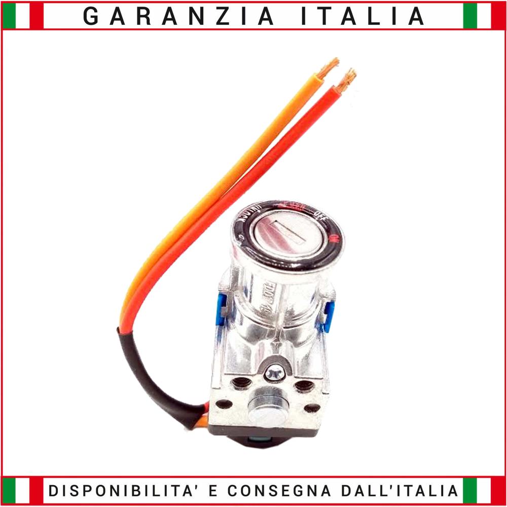 Blocchetto chiave per batteria sotto sella con contatto accensione