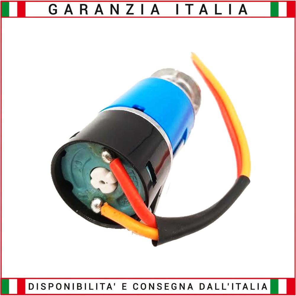Blocchetto chiave per batteria sotto sella con contatto accensione