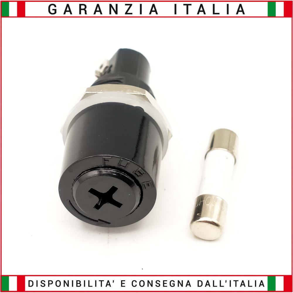 Porta Fusibile 5A per Batteria Bici Elettrica Ebike Scooter