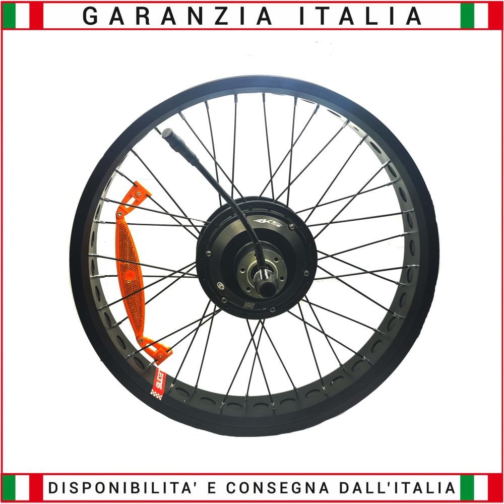 Complete motor wheel for electric fat bike 20x4 RKS 250W 36V