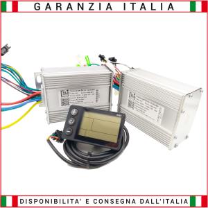 Kit Dual Controller A+ B 48V 25A + Display per E-Bike Dual Motor