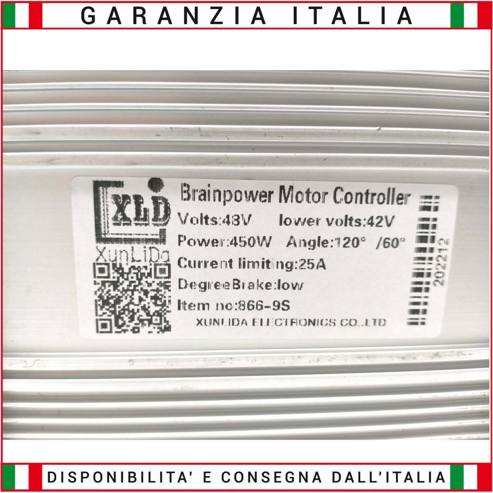 Kit Dual Controller A+ B 48V 25A + Display per E-Bike Dual Motor