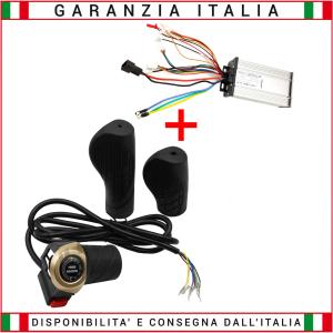Kit Centralina 48V 1600W Brushless + Acceleratore 48V