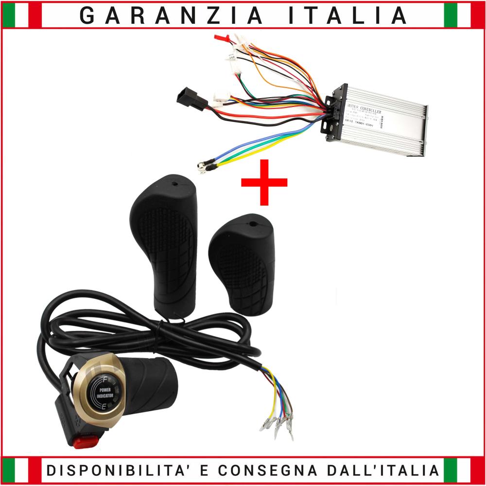 Kit Centralina 48V 1600W Brushless + Acceleratore 48V