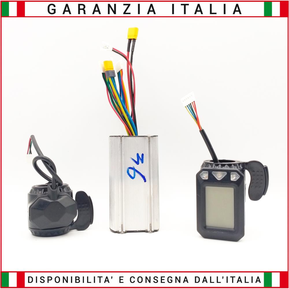 Kit Display Acceleratore + Freno + Controller 36V per motori brushless