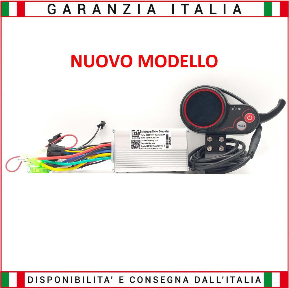 Kit Display Acceleratore + Controller per motori brushless 24/36V 15A 250/350W