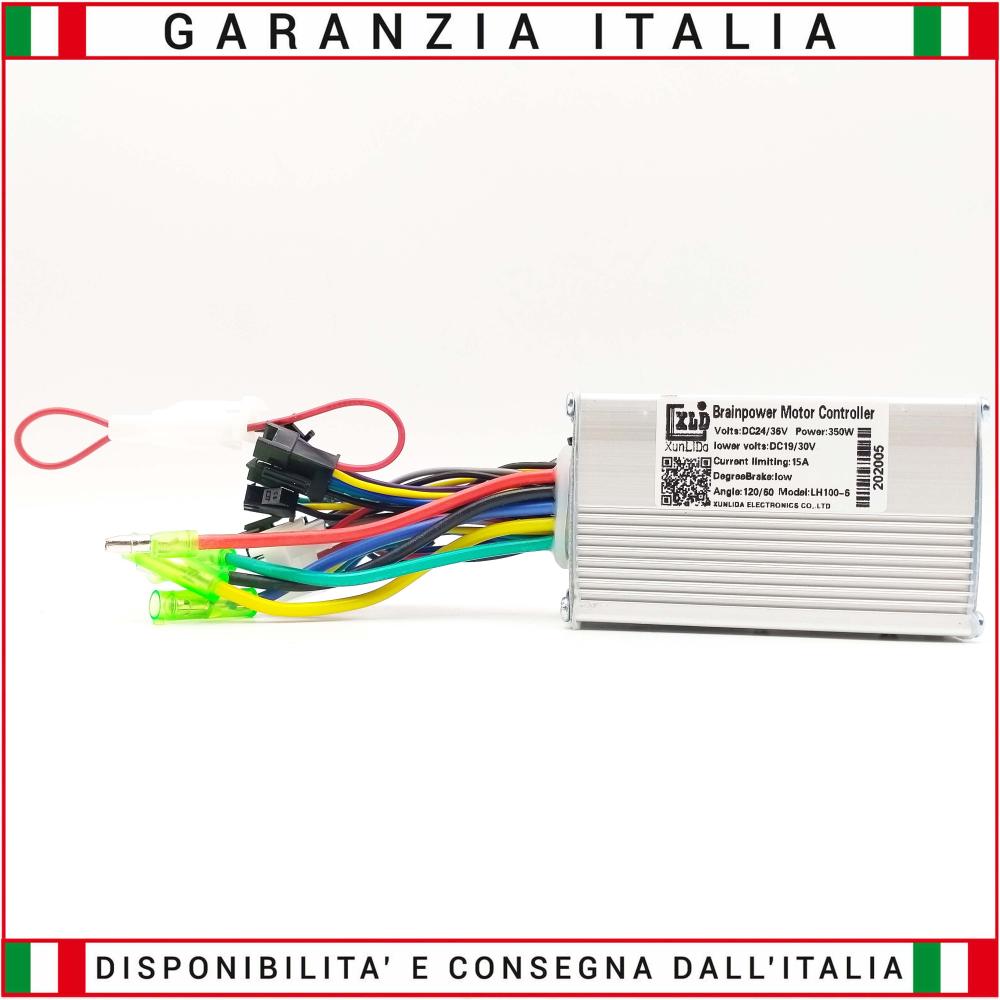 Kit Display Acceleratore + Controller per motori brushless 24/36V 15A 250/350W
