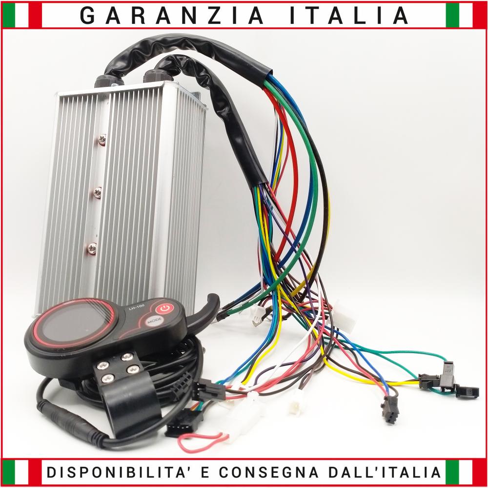 Kit Display Acceleratore + Controller per motori brushless 60V 1200W