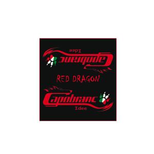 Kit adesivi Monopattino Elettrico RED DRAGON