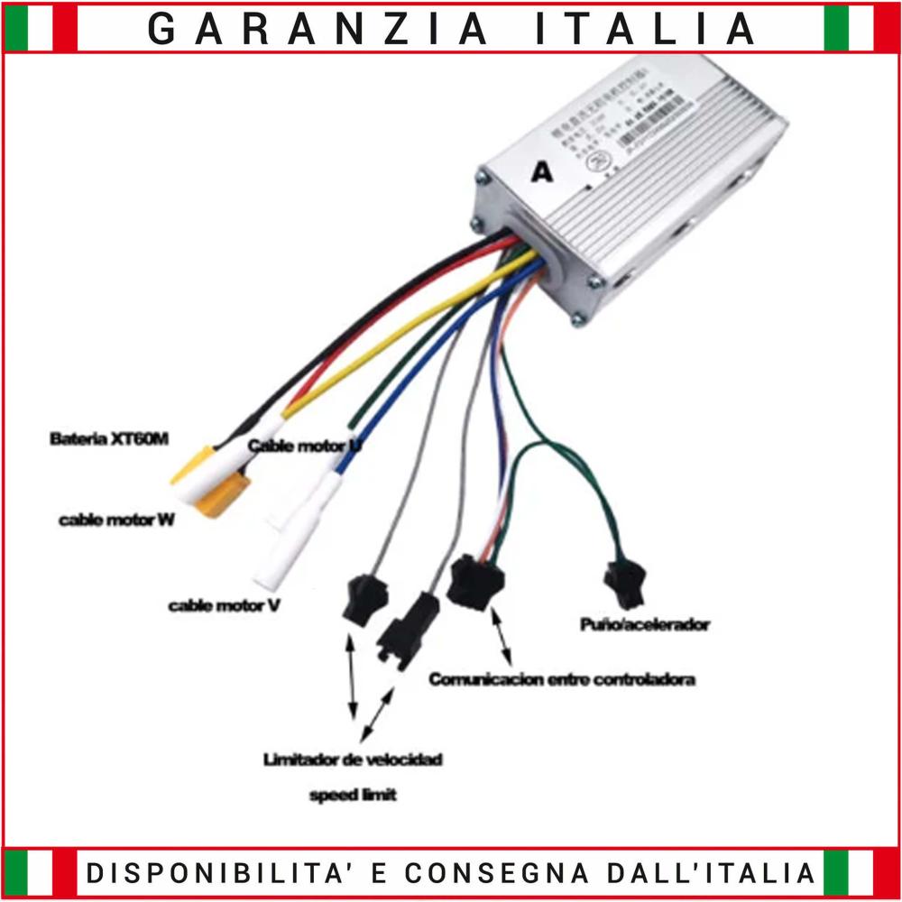 Kit Display + 2 Centraline per Monopattini 60V Due Motori