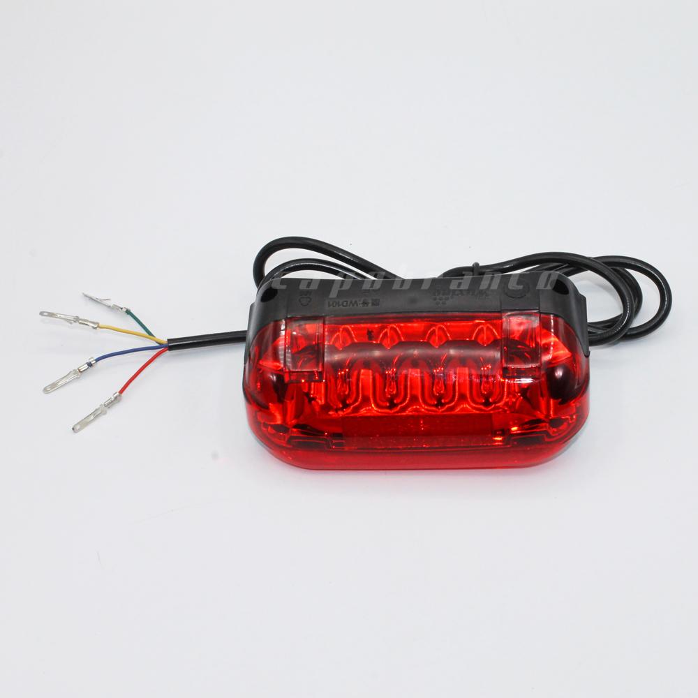 Fanale Posteriore GRANDE per Monopattino Elettrico 36V