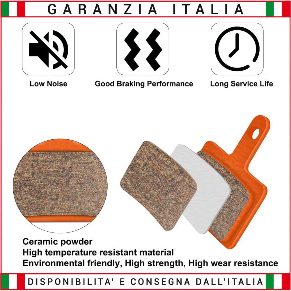 Pastiglie freno in Ceramica bici elettriche e bike monopattini elettrici veicoli 