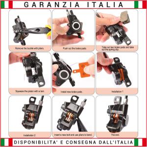 Pastiglie freno in Ceramica bici elettriche e bike monopattini elettrici veicoli 