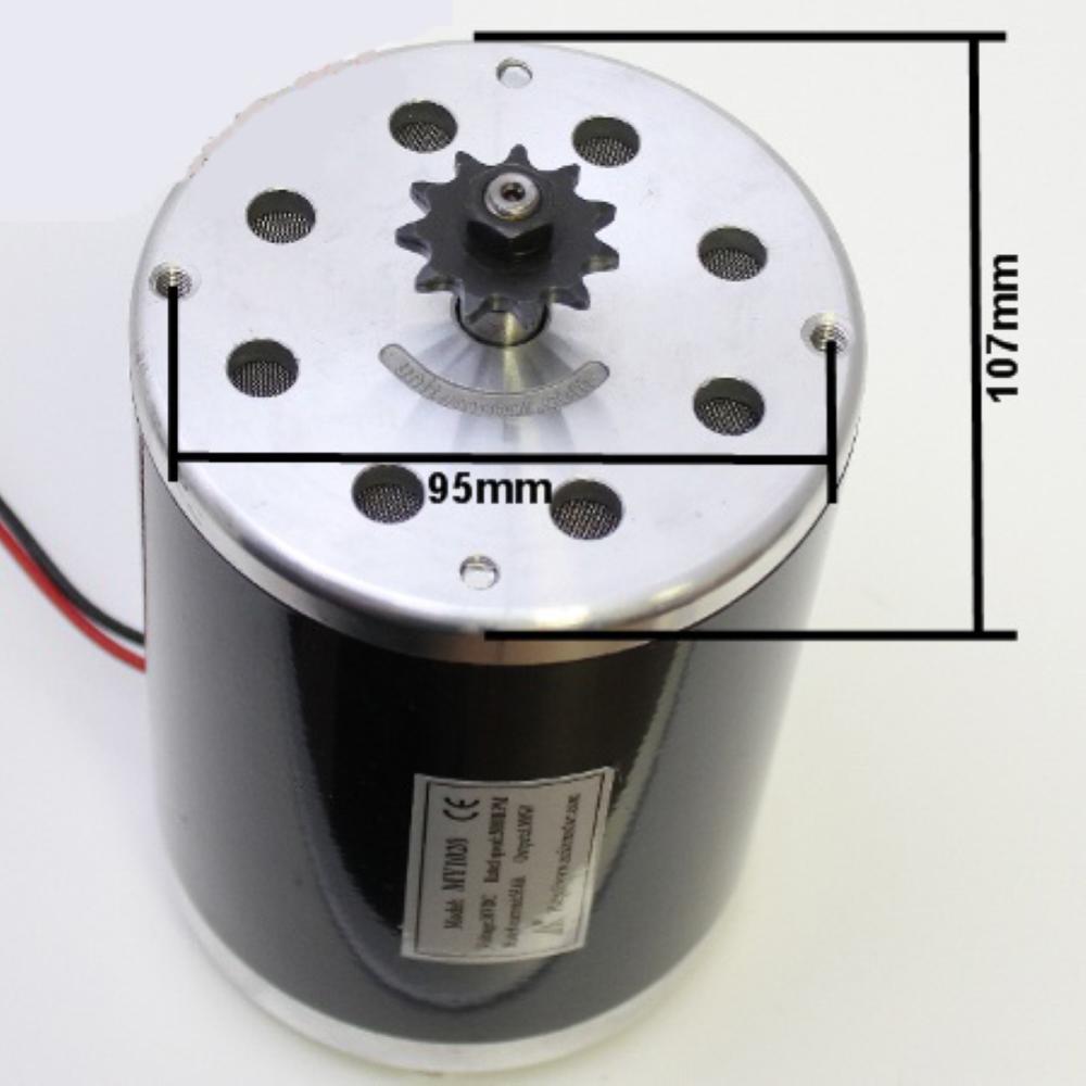 Motore elettrico BRUSHED 36V 1000W per monopattini e veicoli elettrici 