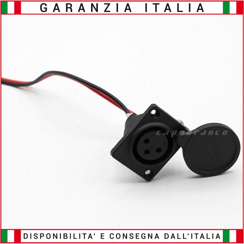 Connettore Caricabatterie per Monopattino Elettrico