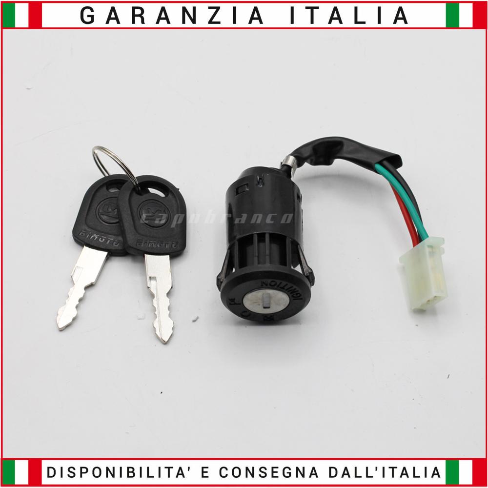 Key lock for electric scooter, ebike, quad and scooter