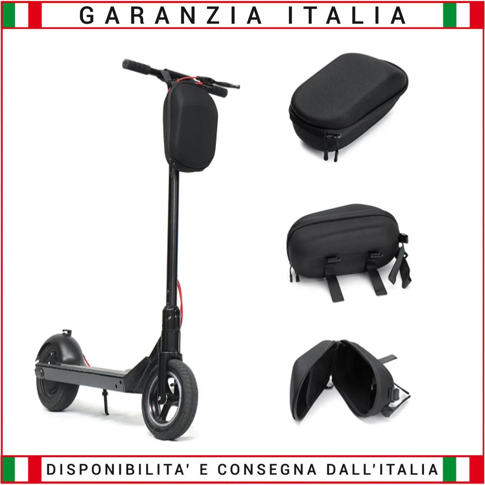 Handlebar storage bag for electric scooters and electric bikes