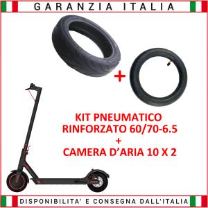 Reinforced Pneumatic Kit 60 / 70-6.5 + Inner Tube 10 x 2