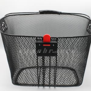 Quick release basket for scooters, bikes and electric bikes