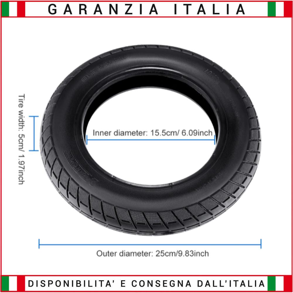 Reinforced Pneumatic Kit + Inner Tube 10 x 2