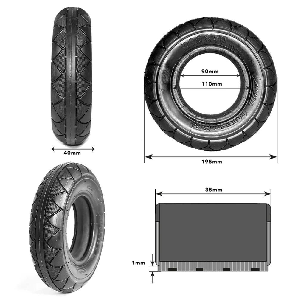 Pneumatico Rinforzato da 200x50 pollici