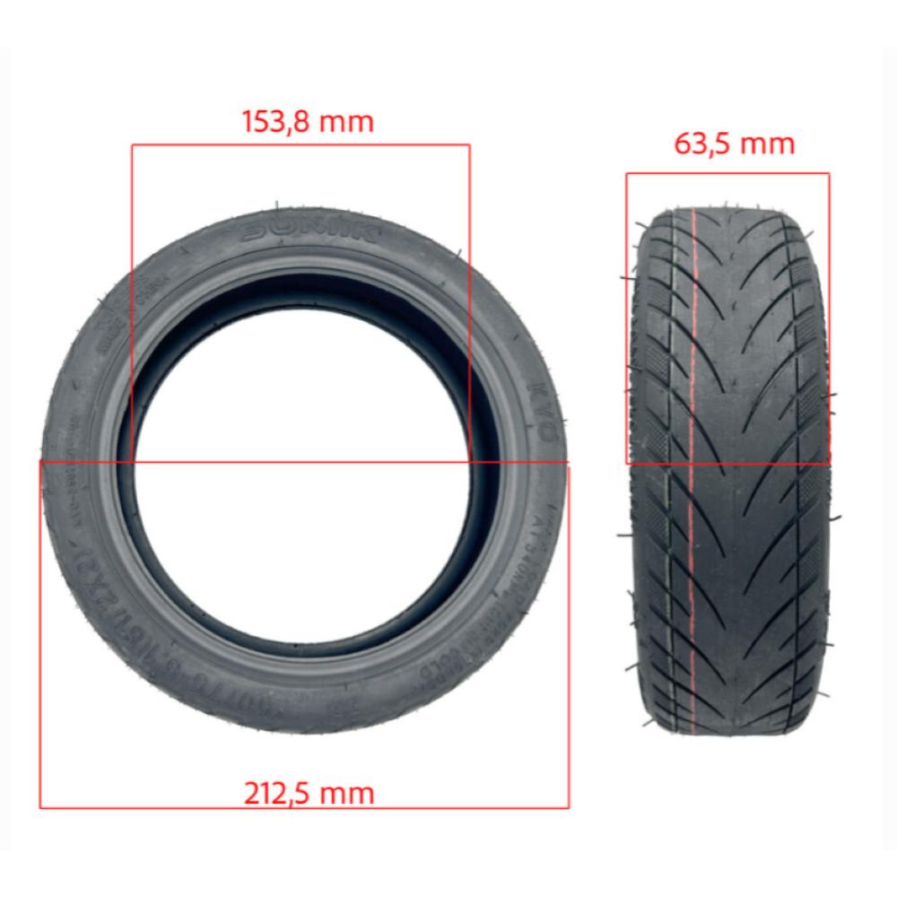 Pneumatico 8 1/2 x 2 (50/75 - 6.1) rinforzato per Monopattini Elettrici