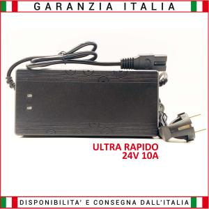 Ultra fast charger for LITHIUM batteries 24V 10A
