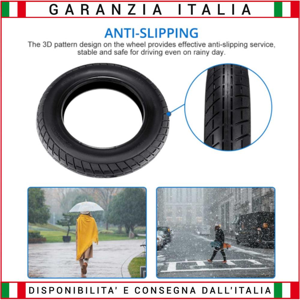 Pneumatico da 10x2-6.1  pollici rinforzato 