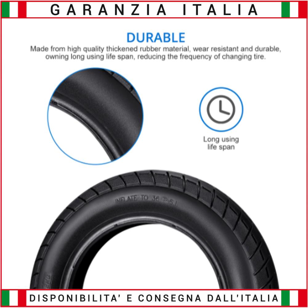 Pneumatico da 10x2-6.1  pollici rinforzato 