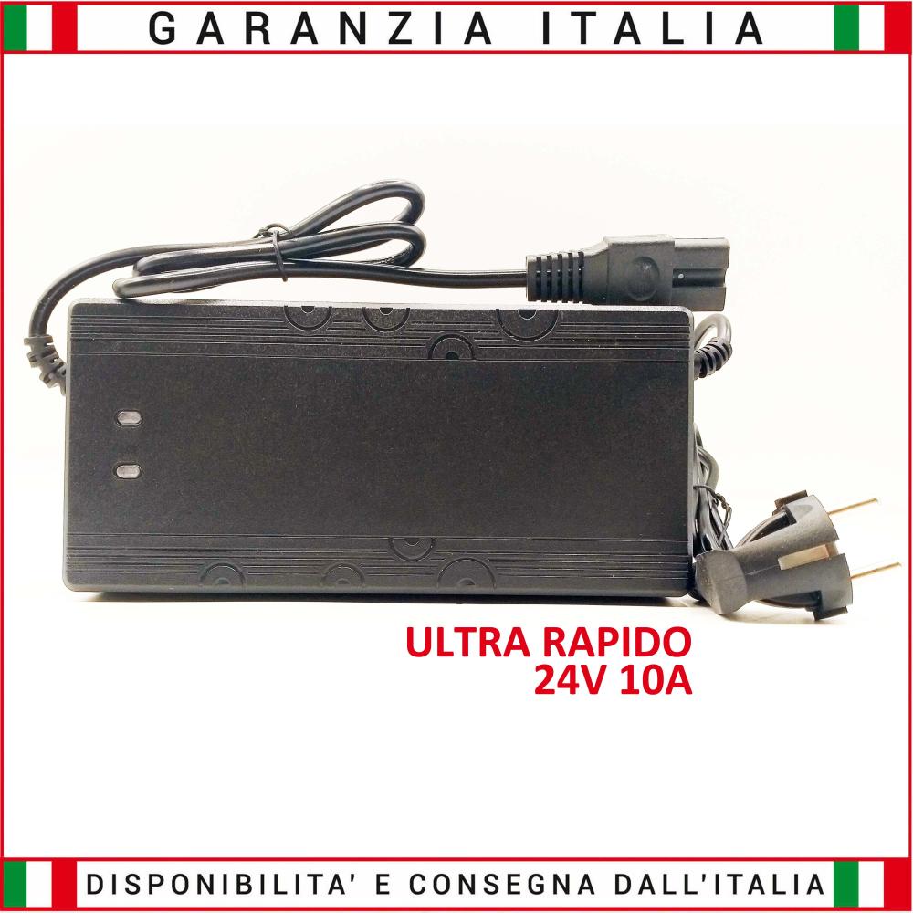 Ultra fast charger for LITHIUM batteries 24V 10A