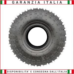 Tire SIZE 4.10 / 3.50-4 COMPLETE WITH AIR CHAMBER