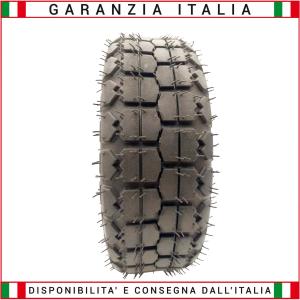 Tire SIZE 4.10 / 3.50-4 COMPLETE WITH AIR CHAMBER