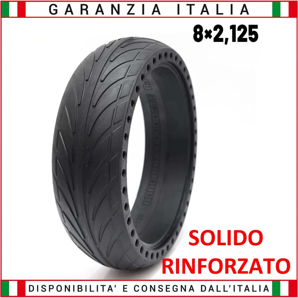SOLID tire 8 X 2.125 Ninebot / Segway ES1 / ES2 / ES4