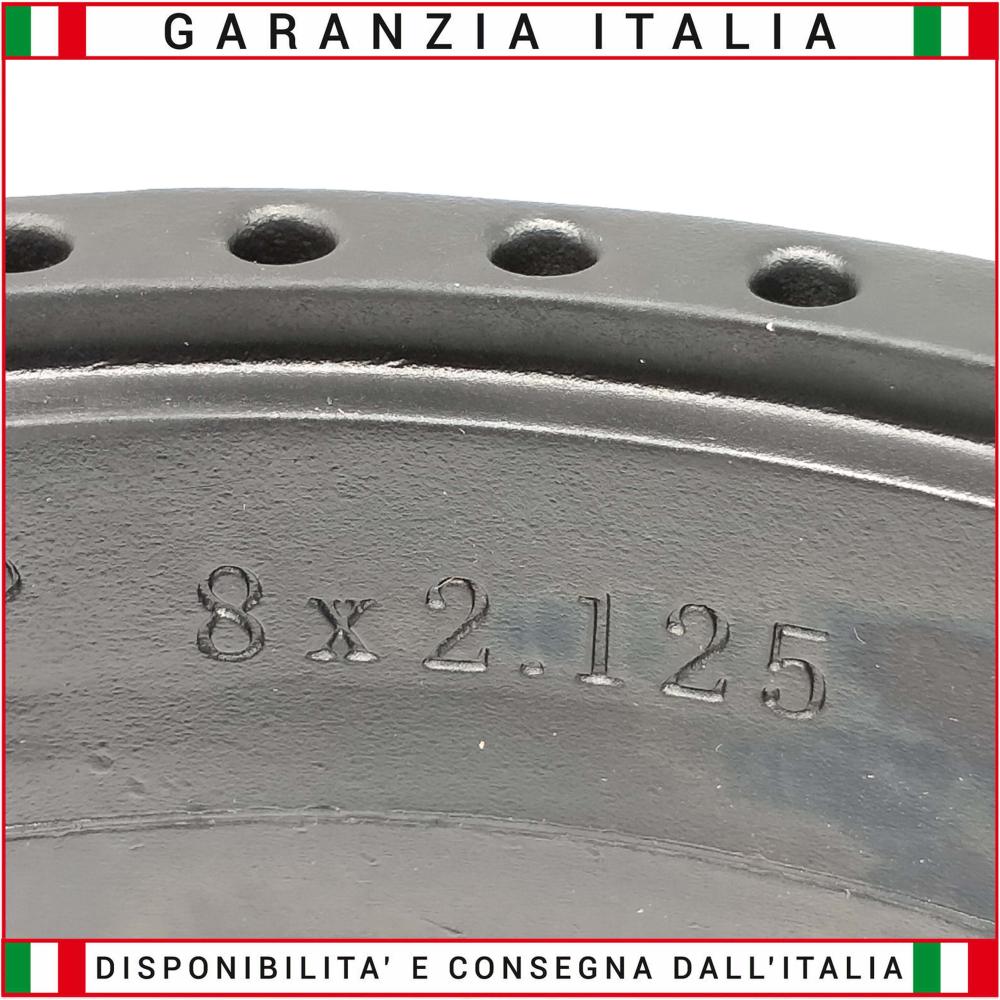 SOLID tire 8 X 2.125 Ninebot / Segway ES1 / ES2 / ES4