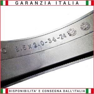 Pneumatico SOLIDO 8 1/2 x 2  pollici nido d'ape