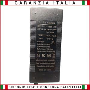 Caricabatterie rapido per batterie al LITIO 36V 2.0A