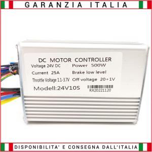 Centralina 24V 250/500W per Motori con Spazzole (Brushed)