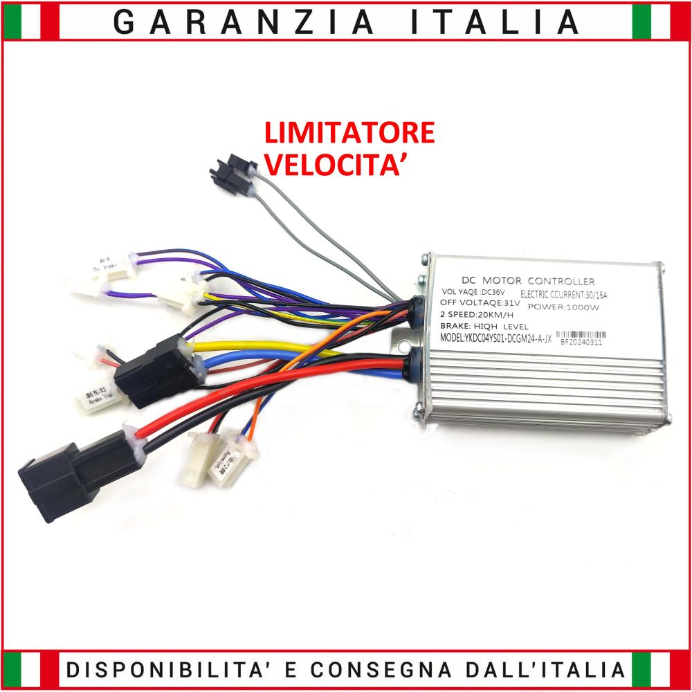 Centralina 36V 800/1000W per motori con spazzole (Brushed)