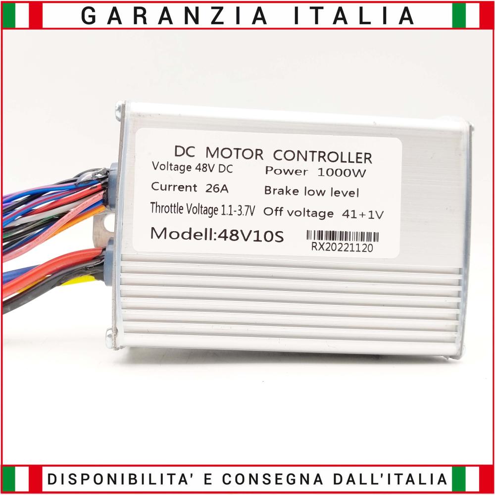Centralina 48V 1000/1600W per motori con spazzole (BRUSHED)