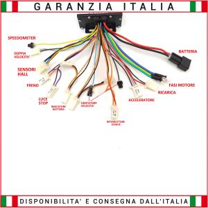 Centralina 60V 2000/2500W per monopattini elettrici motori senza spazzole (BRUSHLESS)