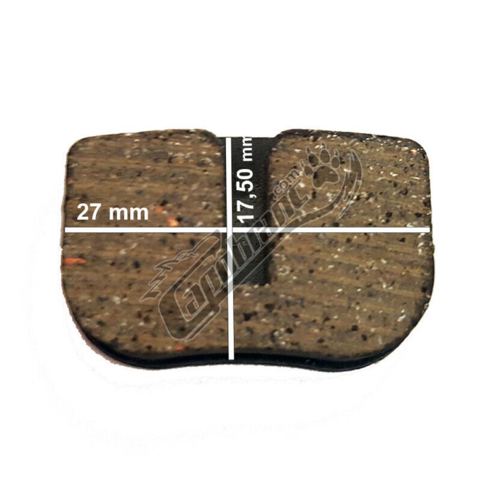 KIT FRENO 2 PINZE COMPLETE + ALTRE 2 COPPIE PASTIGLIE MONOPATTINO ELETTRICO